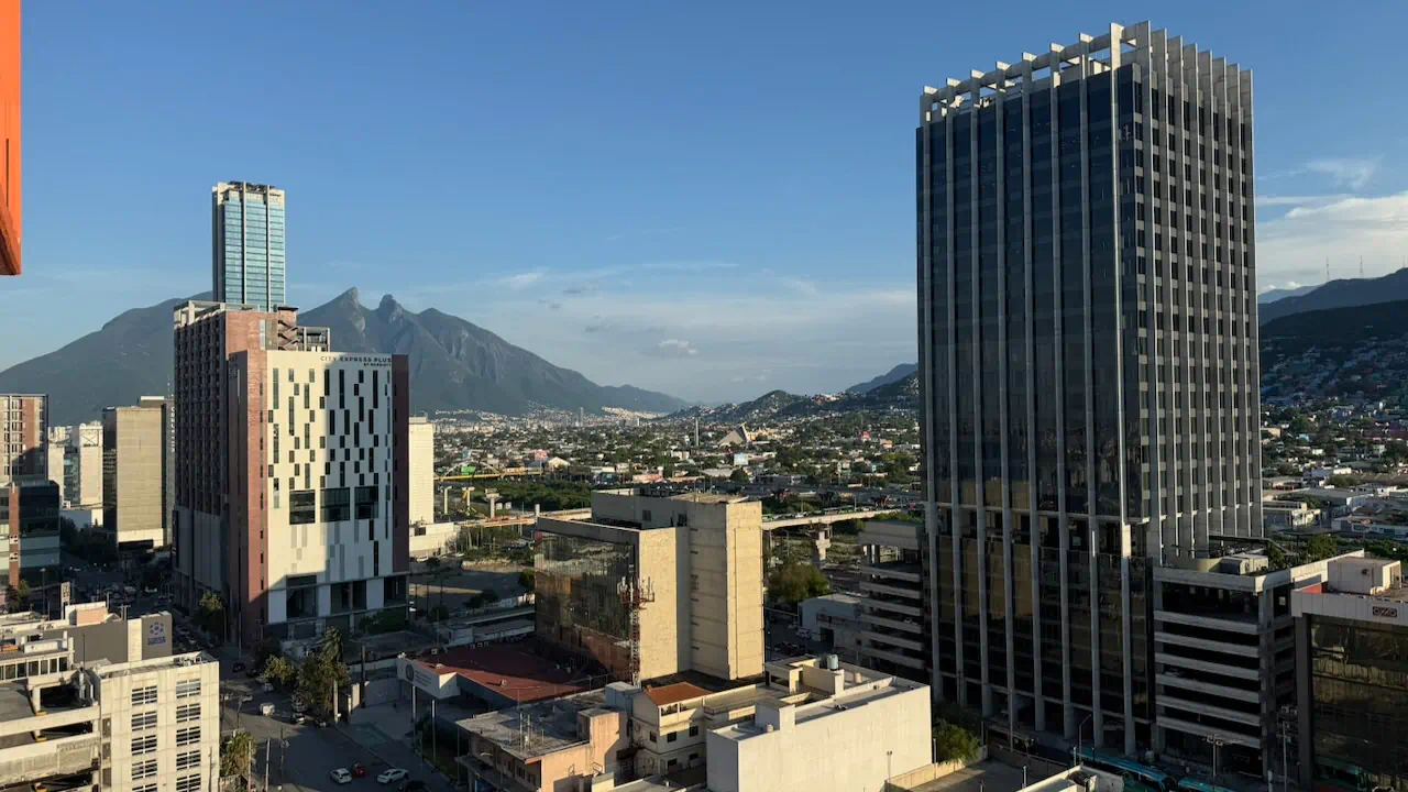 Beautiful Monterrey and the mountains beyond